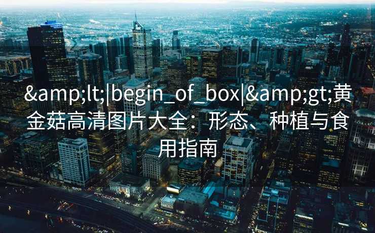 &lt;|begin_of_box|&gt;黄金菇高清图片大全：形态、种植与食用指南