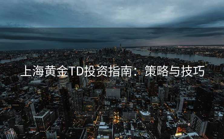 上海黄金TD投资指南：策略与技巧